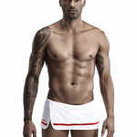 Men's Stylish Homewear Cotton Toweling Side Slit Shorts