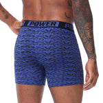 6 Pack Men's Breathable Movement-Friendly Soft-Touch Boxer Briefs