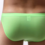 3 Pack Translucent U Convex Pouch Bikini For Men