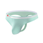 3 Pack Men's Ice Silk Sexy U-Shaped Pouch Kiss Thong