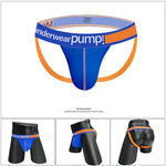 2 Pack Men's 3D Pouch Open-Back Jockstraps