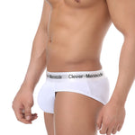 3 Pack Men's Supportive Fit High-Stretch Ultra-Soft Cotton Classic Briefs