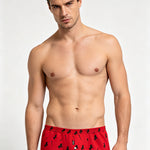 Men's Button Fly Firm Support Breathable Cotton Trunks