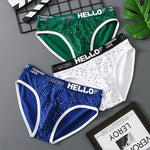 3 Pack Men's Low-Rise Cotton Briefs