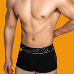 2 Pack Men's Stylish Breathable Modal Sports Trunks