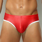 2 Pack Men's Solid Color Breathable U-Pouch Low-Rise Comfy Jockstrap