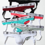3 Pack Men's Mesh Thong with Stretch & Breathable 3D Support Pouch