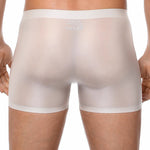 3 Pack Men's Ice Silk Full-Coverage Antibacterial Mid-Rise Boxer Briefs