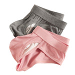 3 Pack Men's Ribbed Sexy & Supportive Separate U-Pouch Briefs