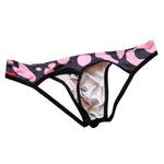 3 Pack Men's Stretch Fit Soft-Touch Fabric Low-Rise Breathable Jockstrap