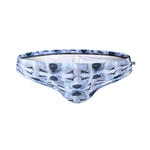 Men's Low-Rise Stylish Print Swim Briefs