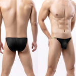 3 Pack Men's Sexy Low-Rise Hip-Lifting Briefs