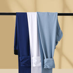 Men's Split-opening Pouch Thermal Pants