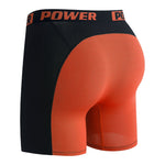 4 Pack Men's Mid-Rise Color Block Mesh Breathable Boxer Briefs