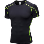 Men’s Simple Tight Short Sleeve