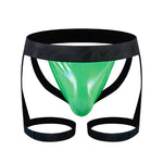 Men's Second-Skin Feel Adjustable Skin-Friendly Chafe-Free Design Shoulder Strap & Jockstrap