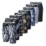 3 Pack Men's Stretchy for Outdoor Quick-Dry Compression Activewear Tights