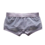 2 Pack Men's Stay-Put Fit Lightweight & Airy Solid Color Semi-Transparent Trunks