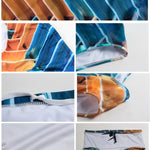 Men's Full-Coverage Second-Skin Feel Beach Vibes Swim Briefs