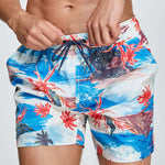 Men’s Summer Printed Quick Drying Board Shorts