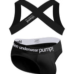 Men's Athletic High-Stretch Compression Active Set with Breathable Support Design