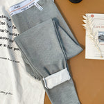 Men's Thermal Pants with Fleece Lining, Thickened Sports Base Layer Pants