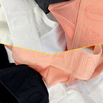 2-pack Men's Sexy Semi-transparent Ribbed Briefs