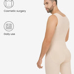 Men’s Abdomen Body Shaper Legs Control Bodysuit