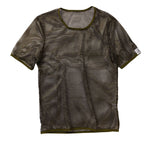2 Pack Men's Breathable See-Through Hollow Design Loose-Fit Activewear Tops & Shorts