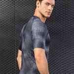 Men's Fitness Running Moisture-Wicking & Quick-Dry Fabric Activewear Tops & Tights