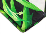 Men's Green Leaf Print Beach Bikini
