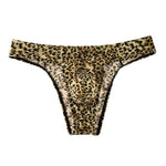 3 Pack Men's Sexy & Bold Animal Print Low-Rise Breathable Briefs