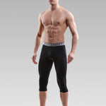 2 Pack Men's Anti-Chafing Workout Quick-Dry & Breathable Activewear Tights