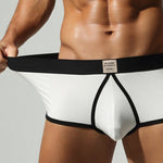 2 Pack Men’s Soft & Breathable Trunks with Supportive Pouch