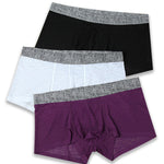 3 Pack Men's Lace Breathable Sweat-Wicking Trunks
