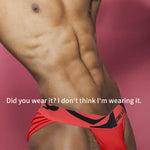 2 Pack Men's Modal Low-Rise Bikinis with Support Pouch and Tagless Waistband