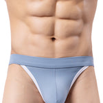 4 Pack Men's Mid-Rise Summer Ice Silk Mesh Thongs