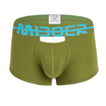 2 Pack Men's Supportive Pouch Breathable Comfort Quick-Dry Stretch Trunks