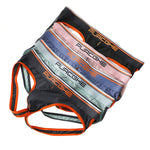 3 Pack Men's Trendy Sexy Seamless Comfort Supportive Fit Jockstrap