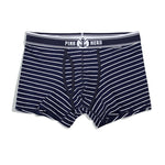2 Pack European Luxury Brand Personalized Striped Men's Underwear