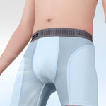 2 Pack Men's Comfort Modal Anti-Chafing Sports Breathable Midway Briefs