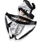 3 Pack Men's Leopard Print Ice Silk Mesh Jockstraps with 3D Pouch Breathable Support