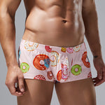 2 Pack Men's Cotton Casual Trunks Underwear