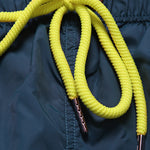 Men’s Neon Drawstring Swim Board Shorts