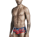 Men's Trendy Lightweight Seamless Comfort Odor-Control Swim Trunks