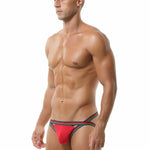 Men's Sexy Colorful Cross Band Jockstrap