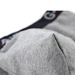 2 Pack Men's Solid Color Bullet Separated U-Pocket Plush Boxer Briefs