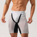 Men's Nylon Fitness Quick-Dry Anti-Chafing Breathable Shorts