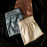 4 Pack Men's Luxury Soft Loose Fit Skin-Friendly Home Shorts