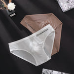 3 Pack Men's Seamless Ice Silk Cool-Touch Briefs